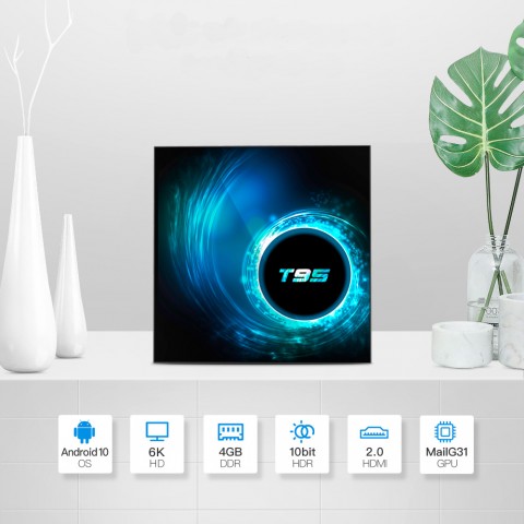 ТВ-приставка T95 4/32Gb, Android-1