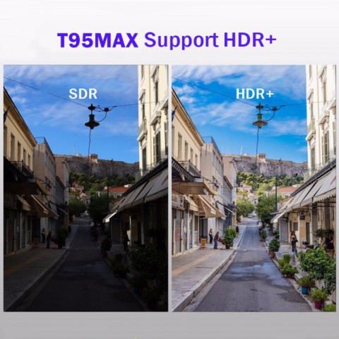 ТВ-приставка T95 Max 4/32Gb, Android-4