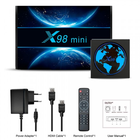 ТВ-приставка X98 mini 32Gb/4Gb, Android-5