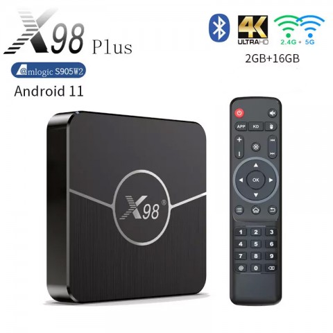 ТВ-приставка X98 Plus, 16/2Gb, Android-2