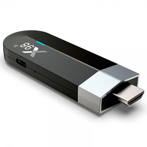 Смарт ТВ-стик X98 S500 Pro 4/32Gb на Андроиде 11 + AirMouse G10S-3
