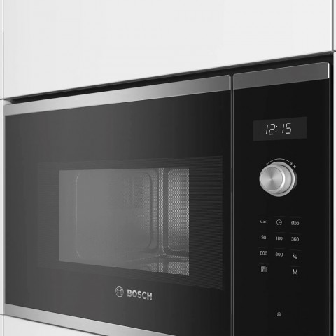 Встраиваемая микроволновая печь Bosch BFL524MS0, 20 литров, 800Вт-2
