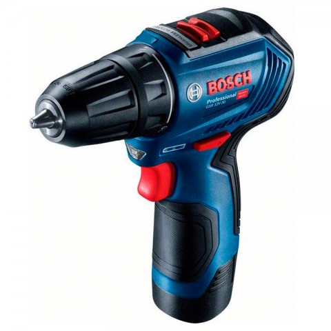 Аккумуляторная дрель-шуруповерт Bosch GSR 12V-30 2x2,0 Ач