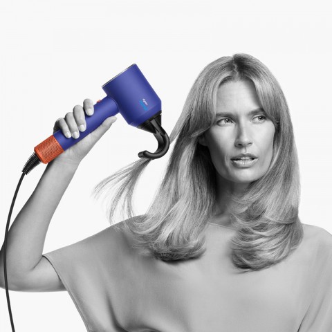 Фен для волос Dyson Nural Vinca Blue/Topaz Orange (HD16) + кейс-2