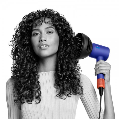 Фен для волос Dyson Nural Vinca Blue/Topaz Orange (HD16) + кейс-4