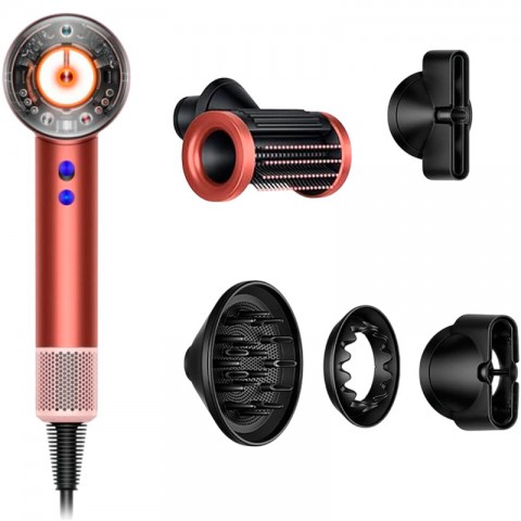 Фен для волос Dyson Supersonic Nural Strawberry Bronze/Blush Pink (HD16)-1