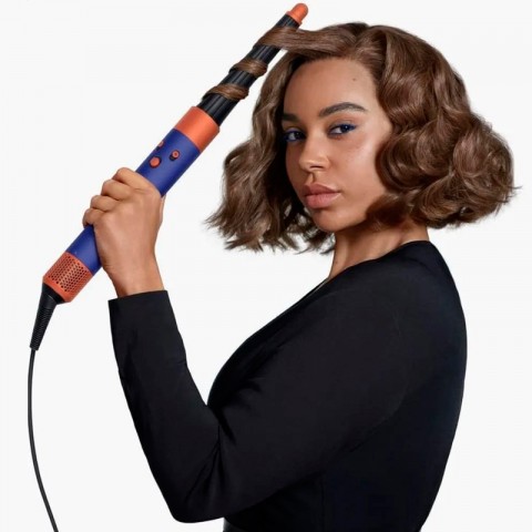 Стайлер для волос Dyson Airwrap Styler i.d. Straight + Wavy Vinca Blue/Topaz Orange (HS08)-4
