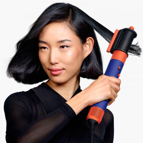 Стайлер для волос Dyson Airwrap Styler i.d. Straight + Wavy Vinca Blue/Topaz Orange (HS08)-5