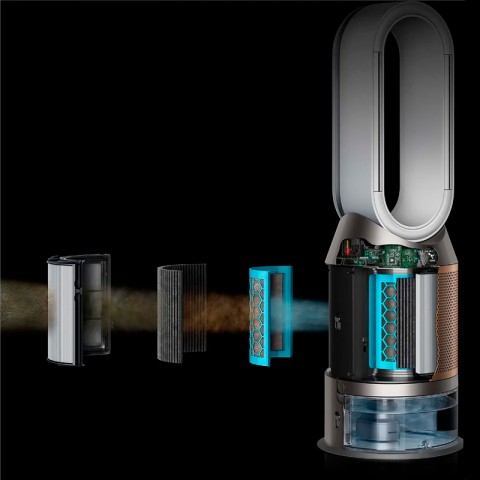Очиститель воздуха Dyson PH2 De-NOx Purifier Humidify+Cool (PH05), Белый/Золотой-3