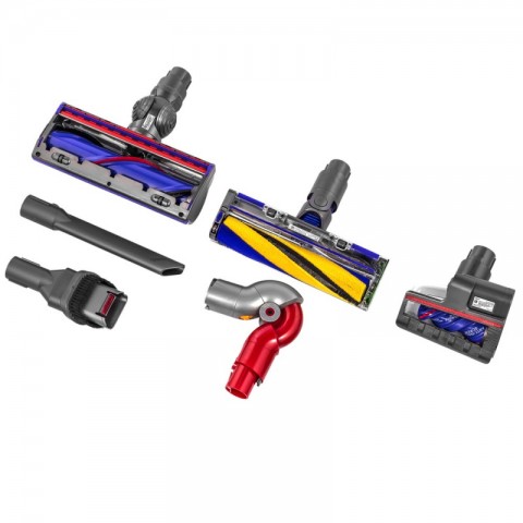 Беспроводной ручной пылесос Dyson V12 Detect Slim Absolute, серебристый-3