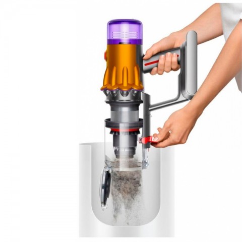 Беспроводной ручной пылесос Dyson V12 Detect Slim Absolute, серебристый-7