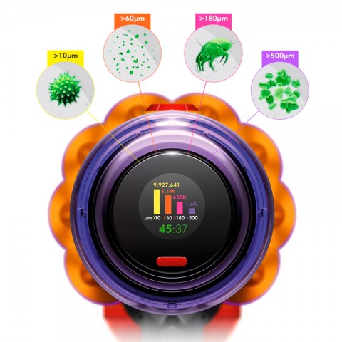 Беспроводной ручной пылесос Dyson V12 Detect Slim Absolute, серебристый-8