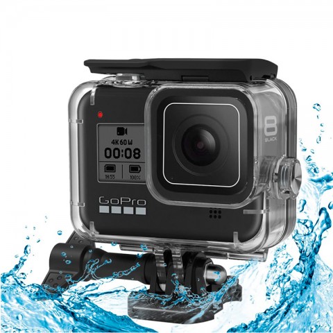 Бокс водонепроницаемый 30м для GoPro Hero 8-1