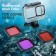 Фильтры световые для аквабокса GoPro Hero 8 (3 штуки)