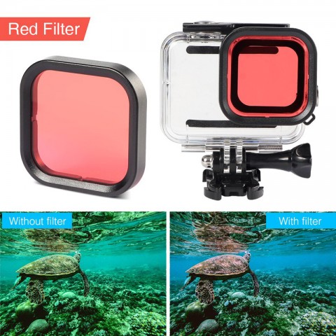 Фильтры световые для аквабокса GoPro Hero 8 (3 штуки)-3