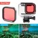 Фильтры световые для аквабокса GoPro Hero 8 (3 штуки)