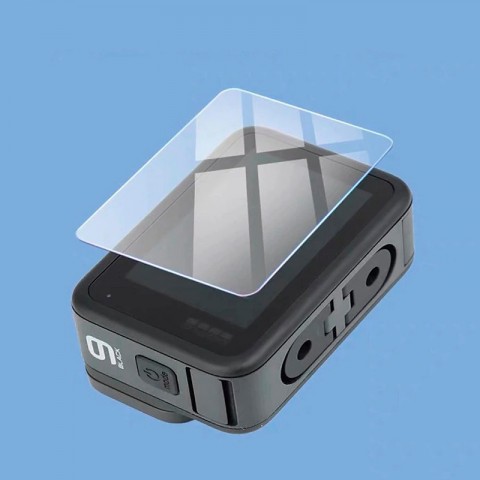 Стекло защитное для GoPro Hero 9/10/11/12/13 комплект 3 шт (на дисплеи, линзу)-2