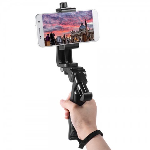 Ручка-штатив трансформер для GoPro+держатель для смартфона-1