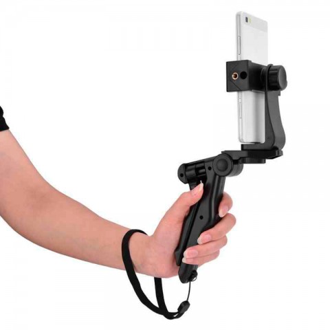 Ручка-штатив трансформер для GoPro+держатель для смартфона-7