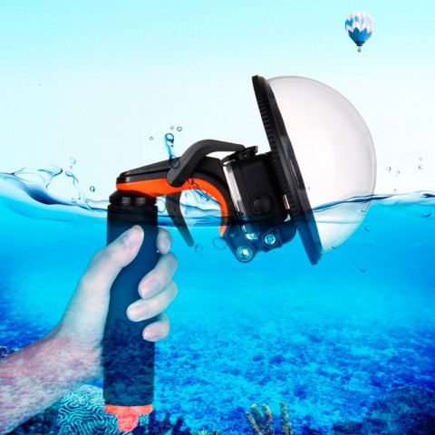 Бокс купольный подводный для Gopro Hero 5/6/7-4