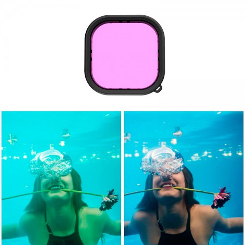 Фильтры световые для аквабокса GoPro Hero 9/10/11/12/13 (3 штуки)-2
