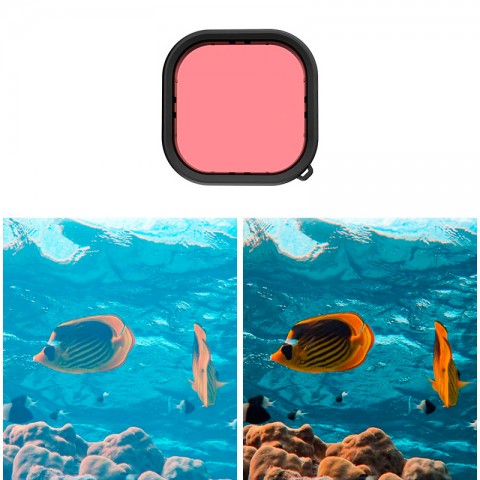 Фильтры световые для аквабокса GoPro Hero 9/10/11/12/13 (3 штуки)-3