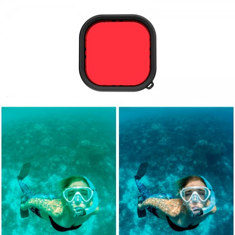 Фильтры световые для аквабокса GoPro Hero 9/10/11/12/13 (3 штуки)-4