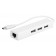 Адаптер USB-C type-C Ethernet с 3 портами USB