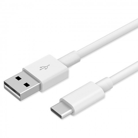 Кабель USB/Type-C (6A) 1 метр, белый