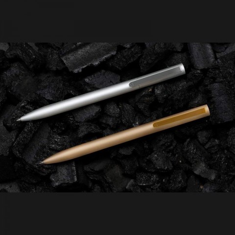 Ручка металлическая Xiaomi Mi Metal Pen, серебристая-2