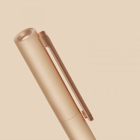 Ручка металлическая Xiaomi Mi Metal Pen, золотая-1