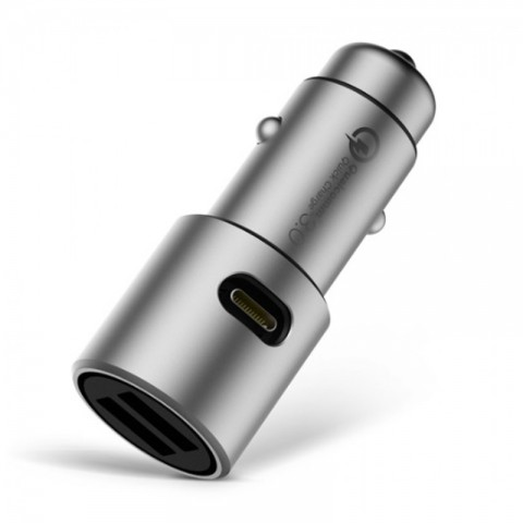 Автомобильное ЗУ Xiaomi Mi Car Charger QC 3.0 (быстрая зарядка)-1