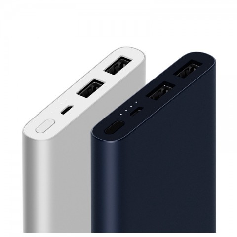 Внешний аккумулятор Xiaomi Mi Power Bank 2 10000mAh, 2xUSB, темно-синий-2