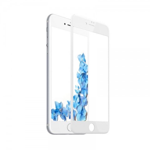 Защитное двухстороннее стекло для iPhone 7 / 8 с цветной рамкой-1