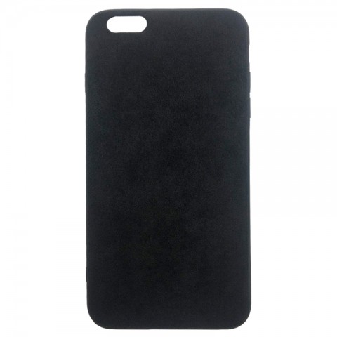 Чехол для iPhone 6 / 6s алькантара, чёрный