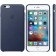 Чехол кожаный для iPhone 6/6s, "океанская синева"