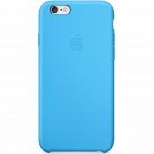 Чехол силиконовый для iPhone 6 Plus/6s Plus, голубой