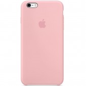 Чехол силиконовый для iPhone 6 Plus/6s Plus, светло-розовый