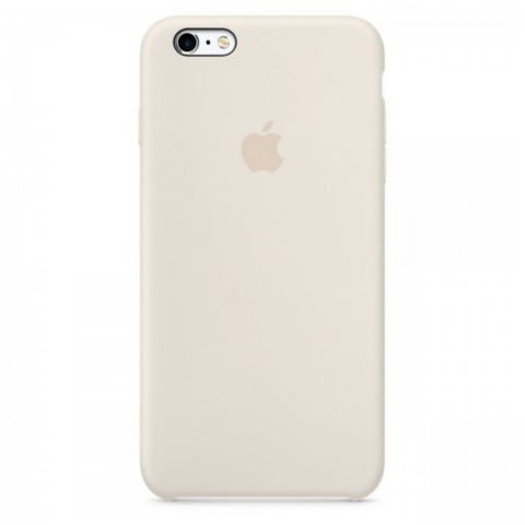 Чехол силиконовый для iPhone 6 Plus/6s Plus, мраморно-белый