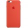 Чехол силиконовый для iPhone 6 Plus/6s Plus, оранжевый