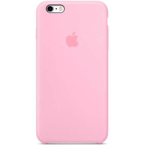 Чехол силиконовый для iPhone 6 Plus/6s Plus, розовый
