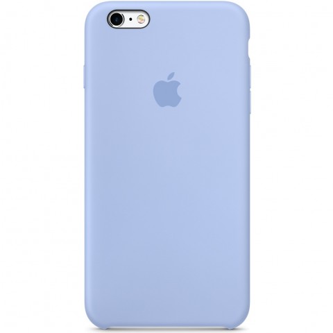 Чехол силиконовый для iPhone 6 Plus/6s Plus, васильковый