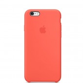 Чехол силиконовый для iPhone 6/6s, абрикосовый цвет