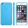 Чехол силиконовый для iPhone 6/6s, голубой цвет
