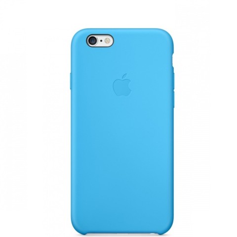 Чехол силиконовый для iPhone 6/6s, голубой цвет