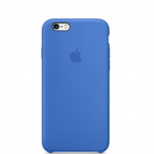 Чехол силиконовый для iPhone 6/6s, "кобальт"