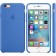 Чехол силиконовый для iPhone 6/6s, "кобальт"