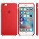 Чехол силиконовый для iPhone 6/6s, красный цвет