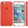 Чехол силиконовый для iPhone 6/6s, оранжевый цвет