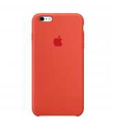 Чехол силиконовый для iPhone 6/6s, оранжевый цвет